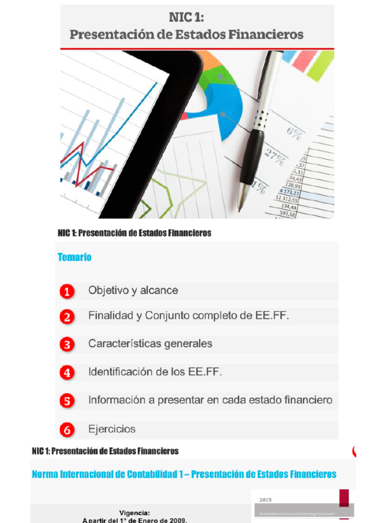Semana 2 PPT NIC 1 Presentación de Estados Financieros (Virtual) | PDF ...