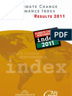 Climate Change Performance Index. Results 2011