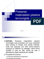 C2 Presarea Materialelor Plastice Termorigide