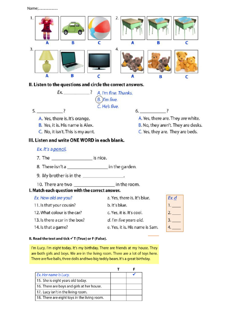 Grade 3 Progress Test Unit 4 Advanced Pdf