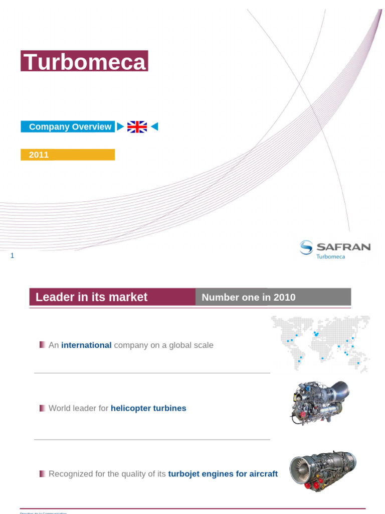Turbomeca Training Presentation 2011-04 | PDF | Engines | Aviation
