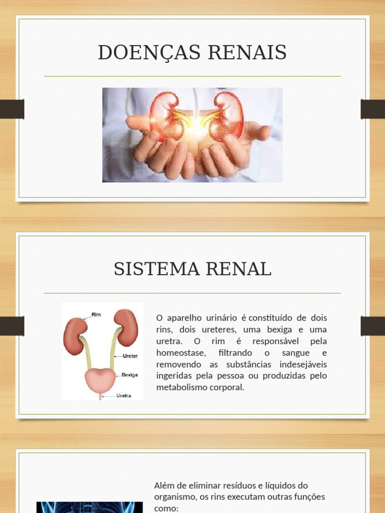 Doenças Renais: Causas e Tratamentos | PDF | Doença renal crônica | Rim