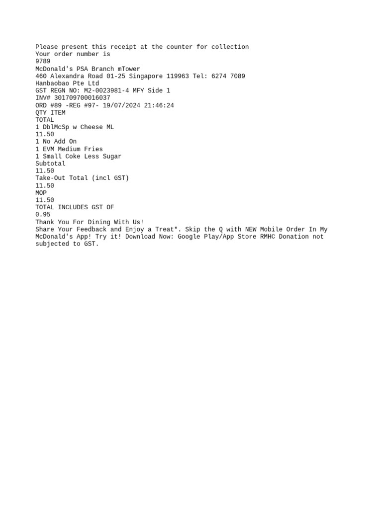 Food bill pdf