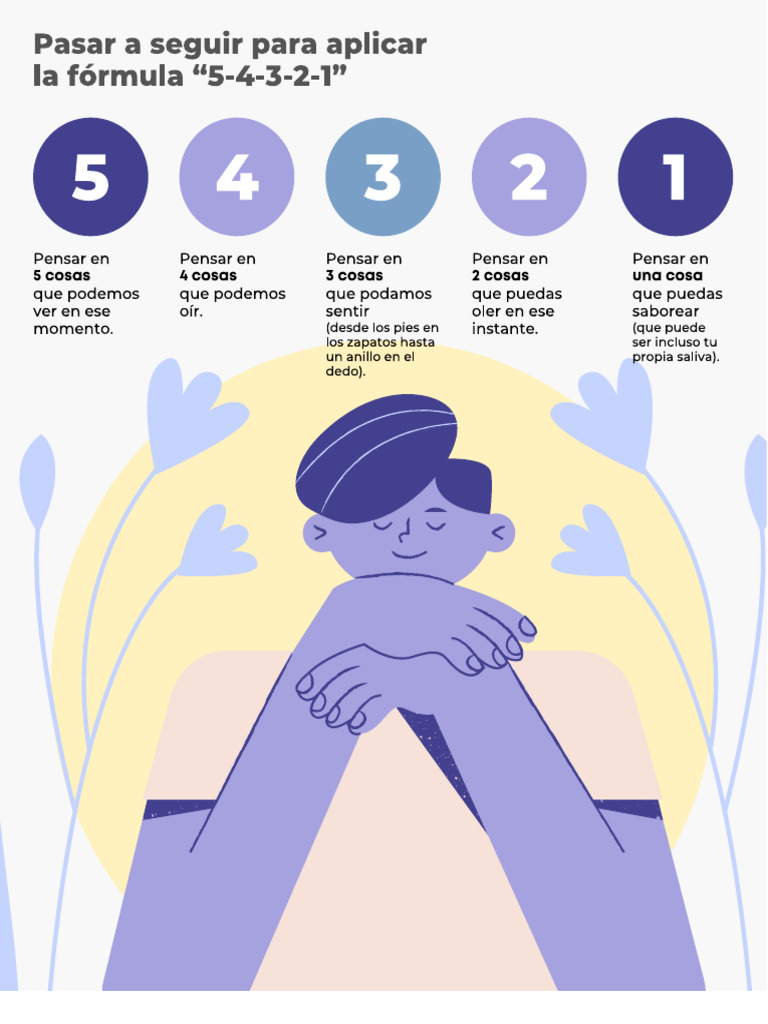 5 Pasos para Calmar Un Episodio de Ansiedad | PDF