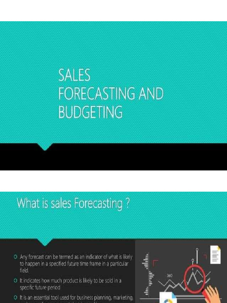Sales Forecasting and Budgeting | PDF
