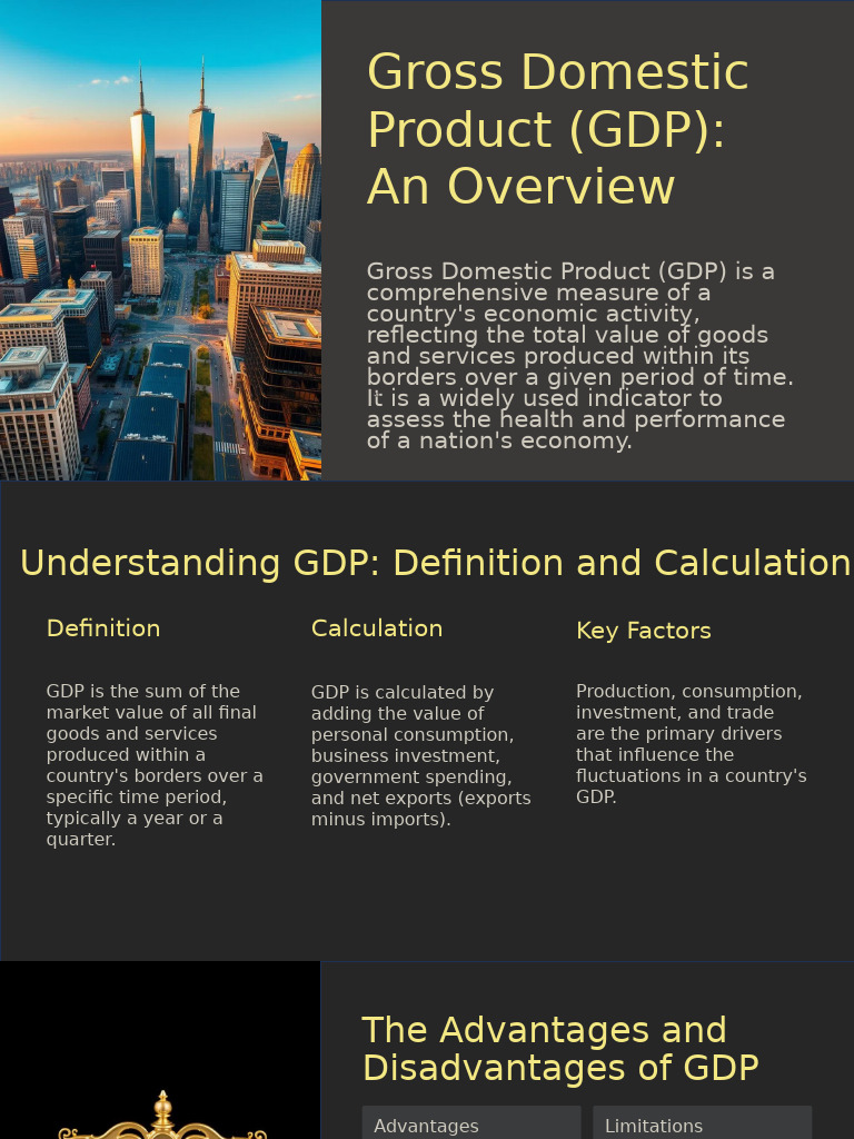 Understanding Gross Domestic Product (GDP) | PDF | Gross Domestic ...