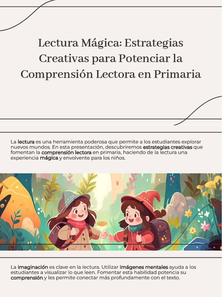 Comprensión Lectora en Estudiantes de Primaria 2024 | PDF | Comprensión ...