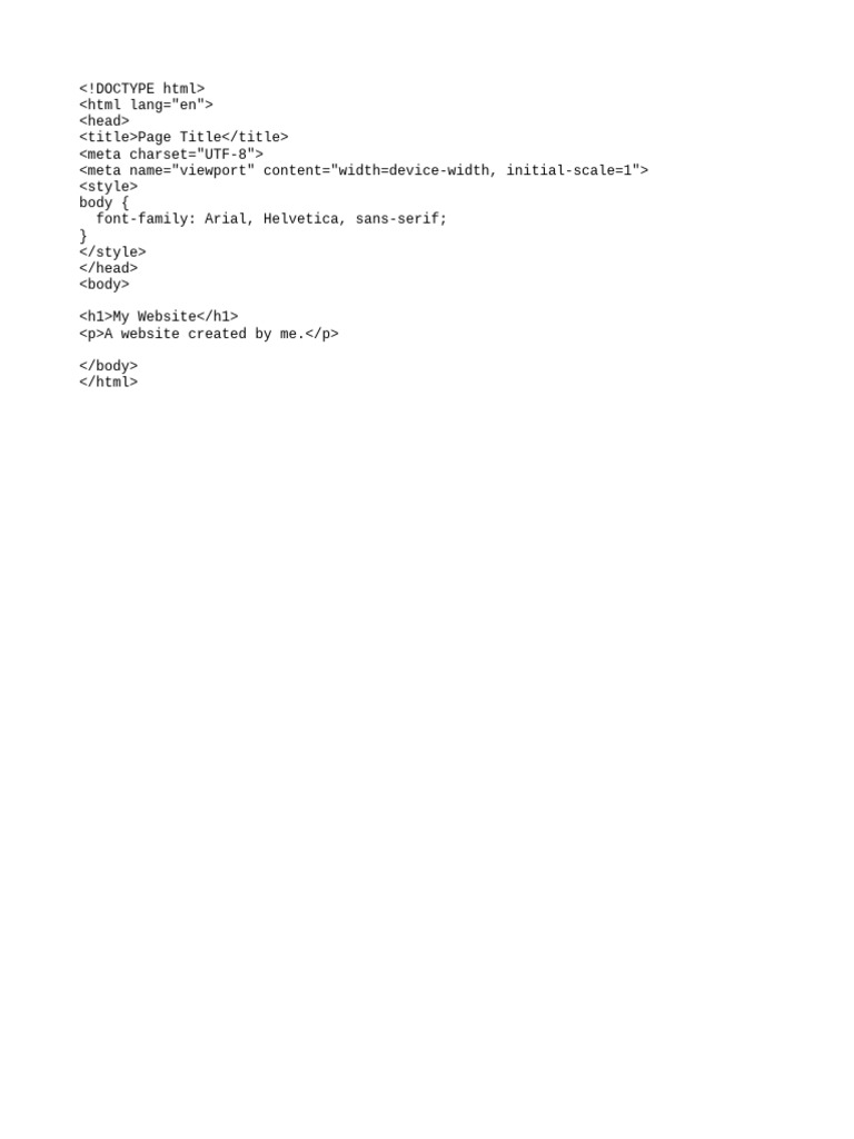 !doctype HTML | PDF | Computers