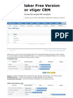 PDF Maker Free For Vtigercrm