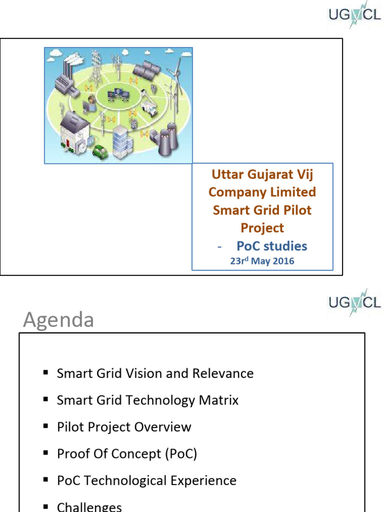 Smart Grid Pilot and PoC Studies by J R Chaudhary, DyE (UGVCL ...