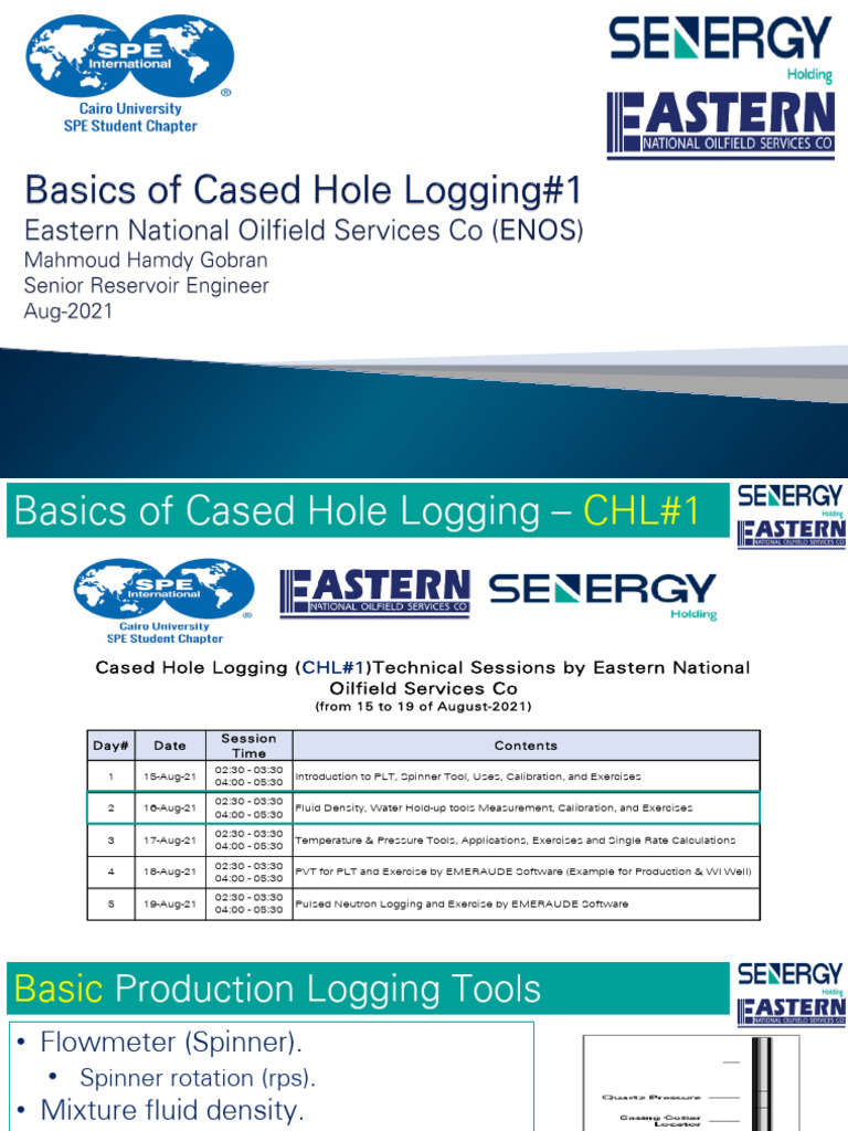 ENOS - Basics of CHL#1 - SPE - Day#2 - 16-Aug-2021 | PDF | Pressure | Gases