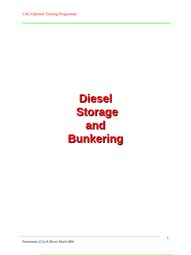Diesel STG | PDF | Diesel Engine | Oil Tanker