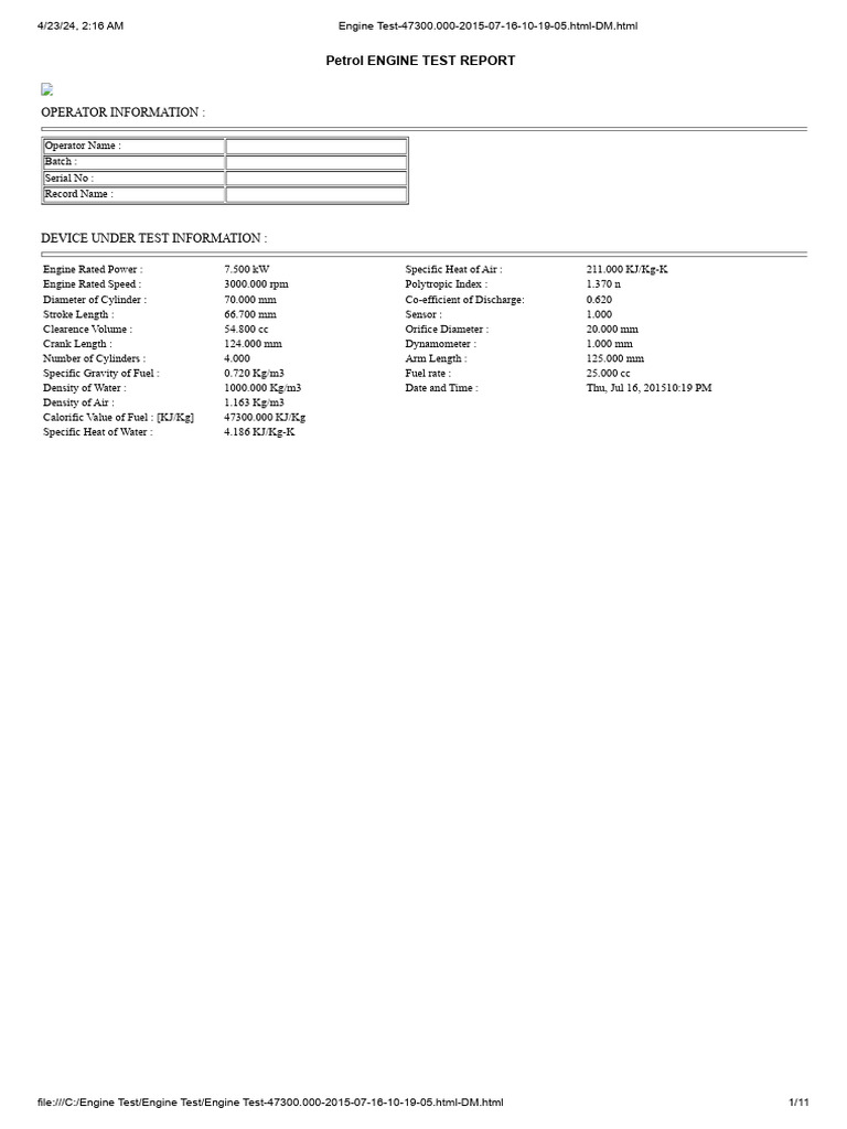 Engine test 5 pdf engines engineering
