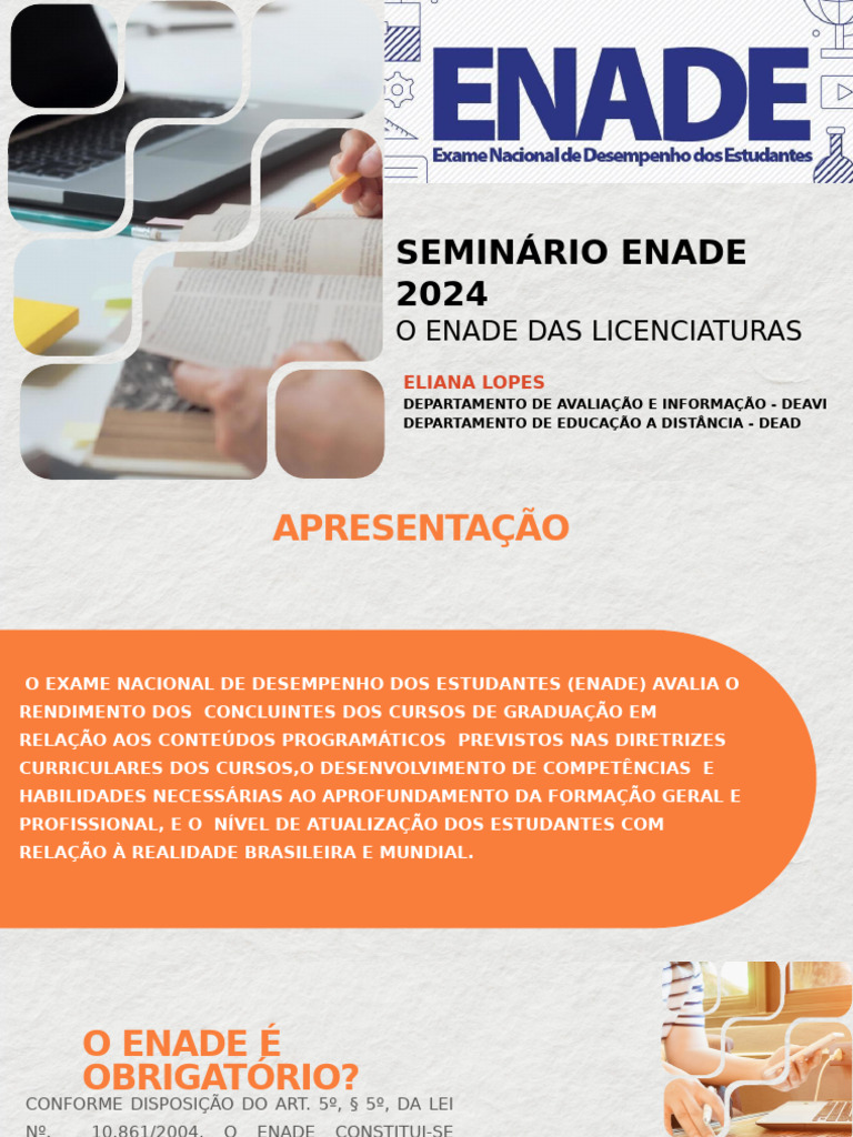 Guia Completo do ENADE 2024 para Licenciaturas | PDF | Desenvolvimento ...