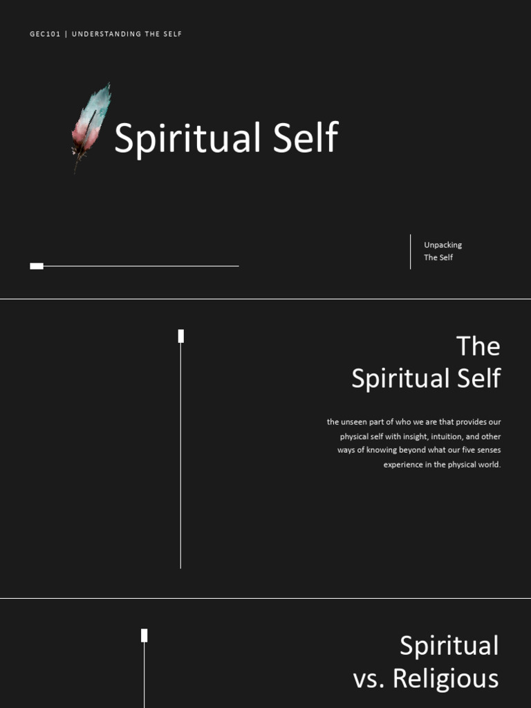UTS 02-3 Unpacking The Self (Spiritual Self) | PDF | Spirituality | God