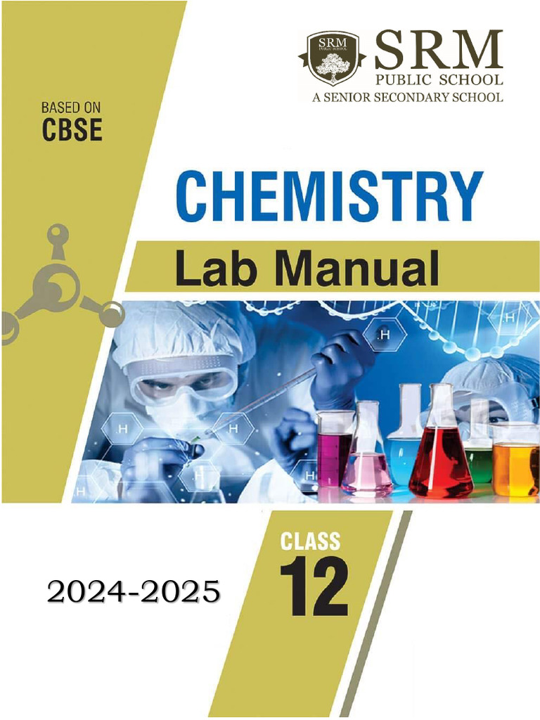 Class 12 Chemistry Practical Manual | PDF | Titration | Chemistry