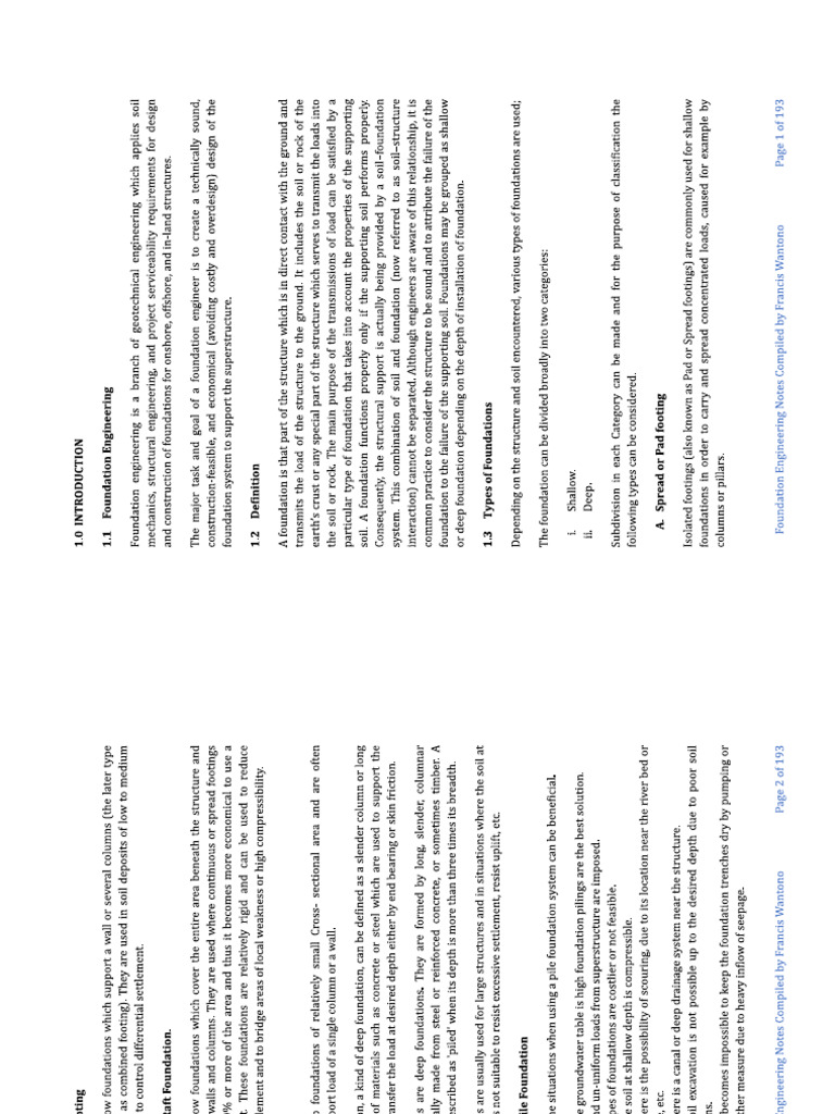 Shallow Foundation Design 083241 Pdf