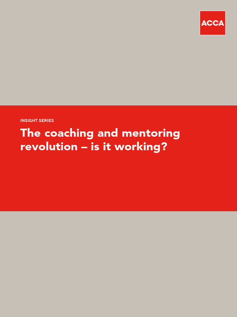 Coachingandmentoring | PDF | Mentorship | Learning