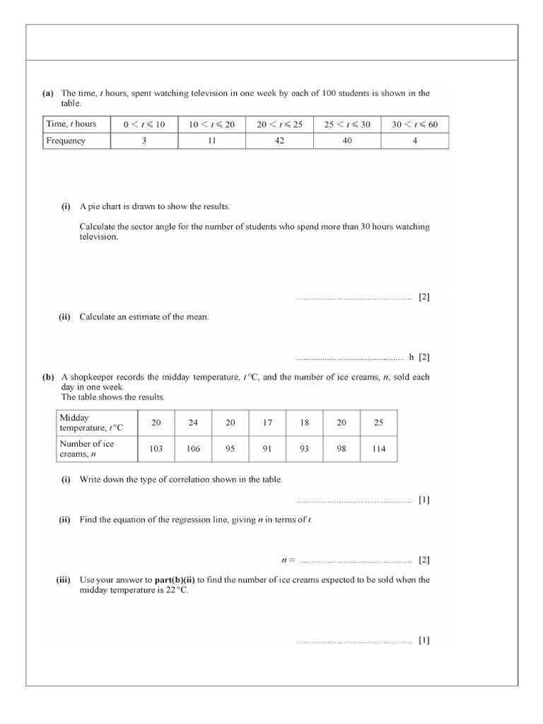 Winter 2022 Statistics Exam Papers | PDF | Statistics | Methodology
