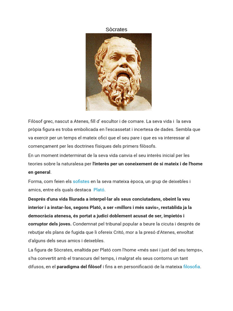 Sòcrates | PDF