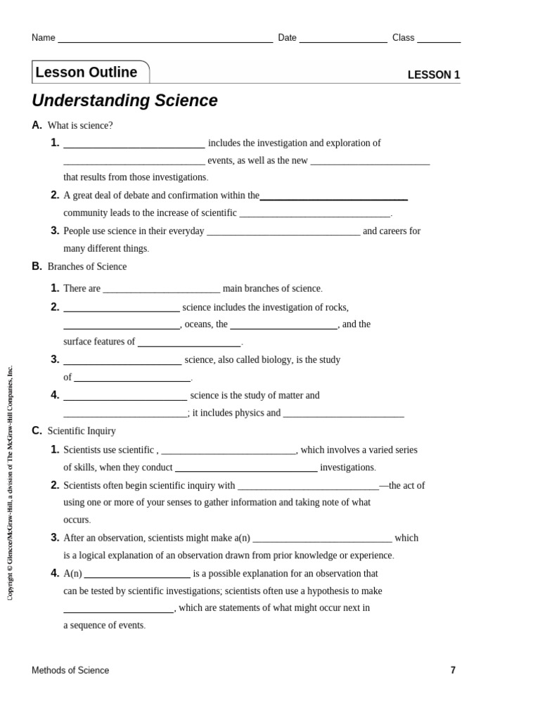 Introduction to Science Concepts | PDF | Scientific Method | Science