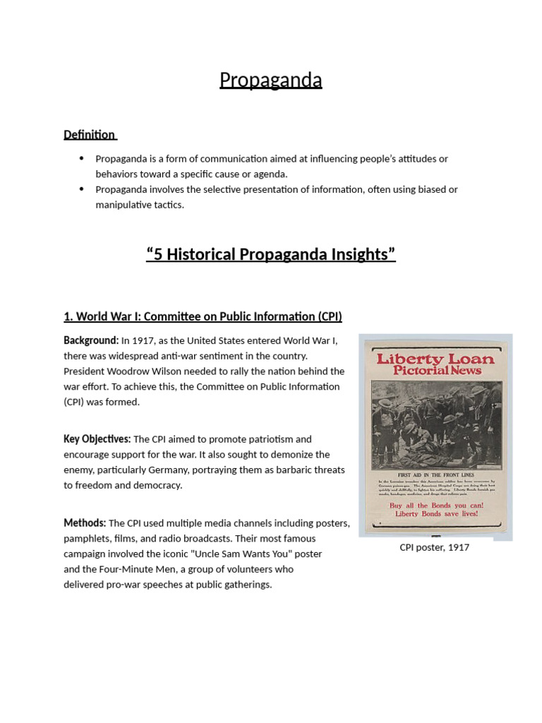 Propaganda Assignment1 | PDF | Propaganda | Nazi Germany