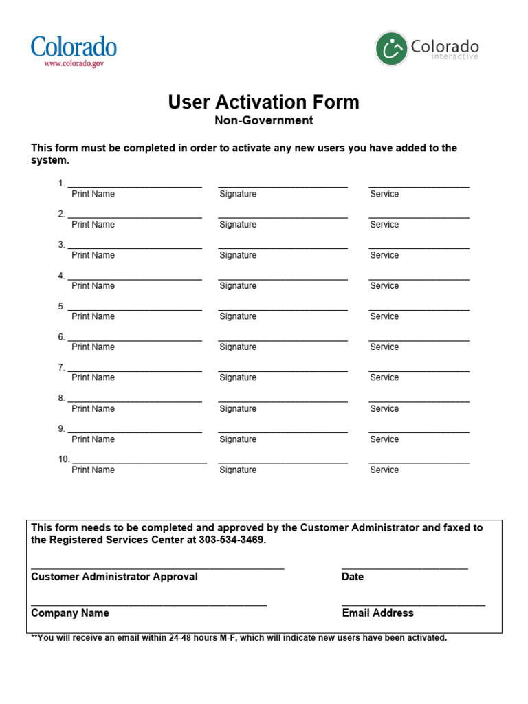 User Activation Notice | PDF | Internet | Telecommunications