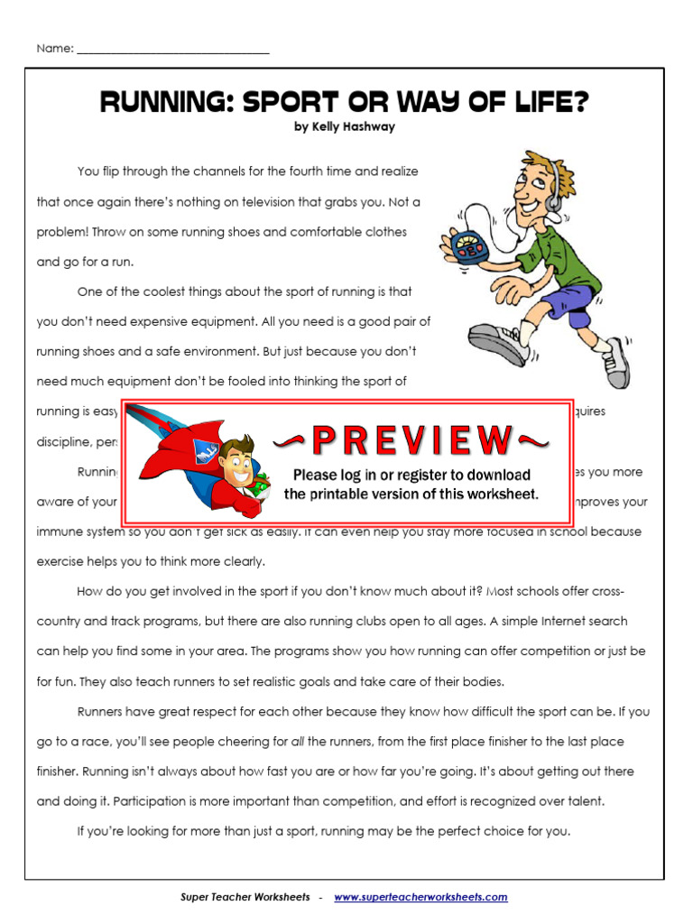 4th-running | PDF | Heart | Blood