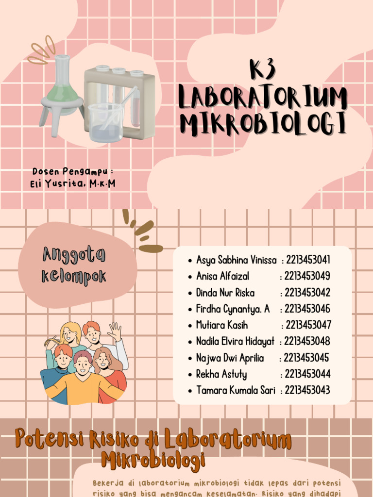 Risiko dan K3 di Laboratorium Mikrobiologi | PDF | Komputer
