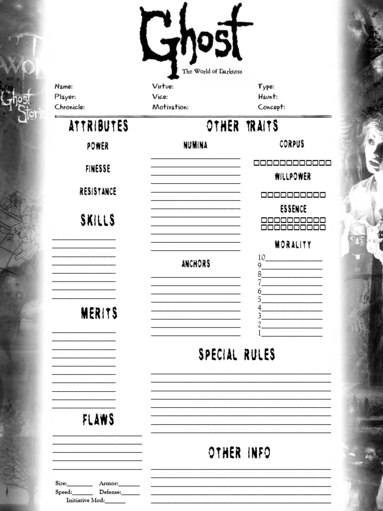 Ghost Sheet | PDF
