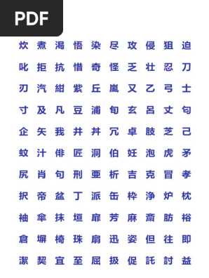 漢字まとめN1 462 | PDF