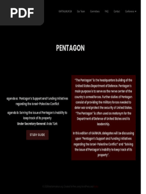 PENTAGON – Kartalmodelun.org