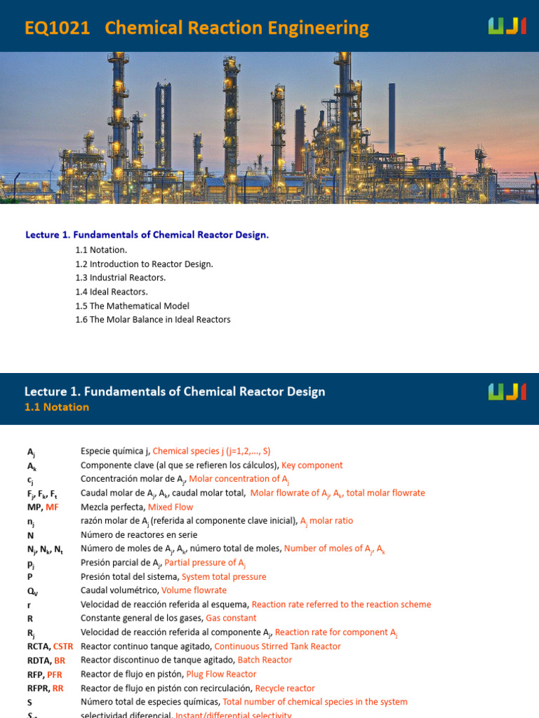 Chemical Reactor Design Fundamentals Pdf Chemical Reactor Catalysis