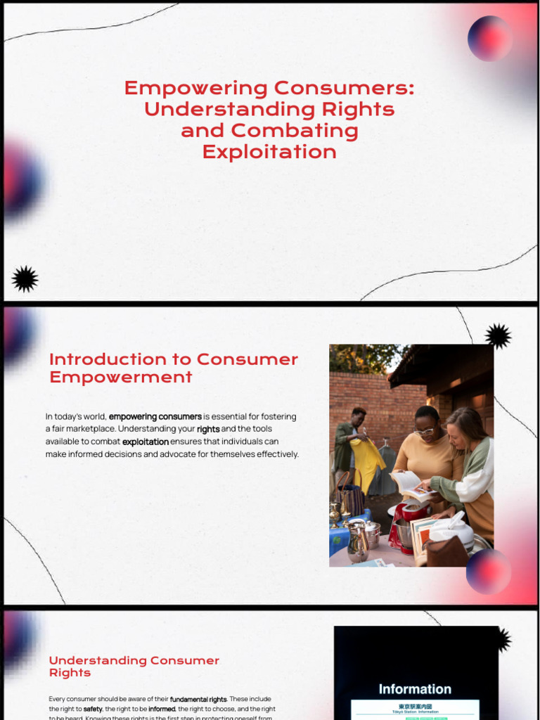 Slidesgo Empowering Consumers Understanding Rights and Combating ...