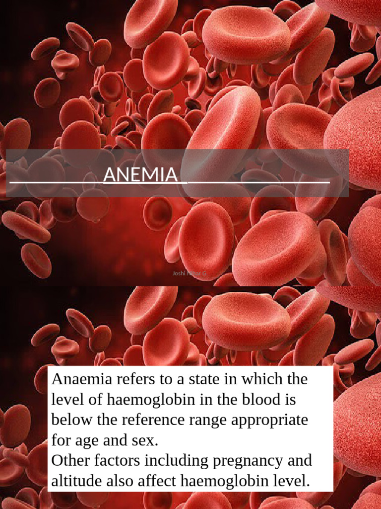 ANEMIA | PDF | Anemia | Diseases And Disorders