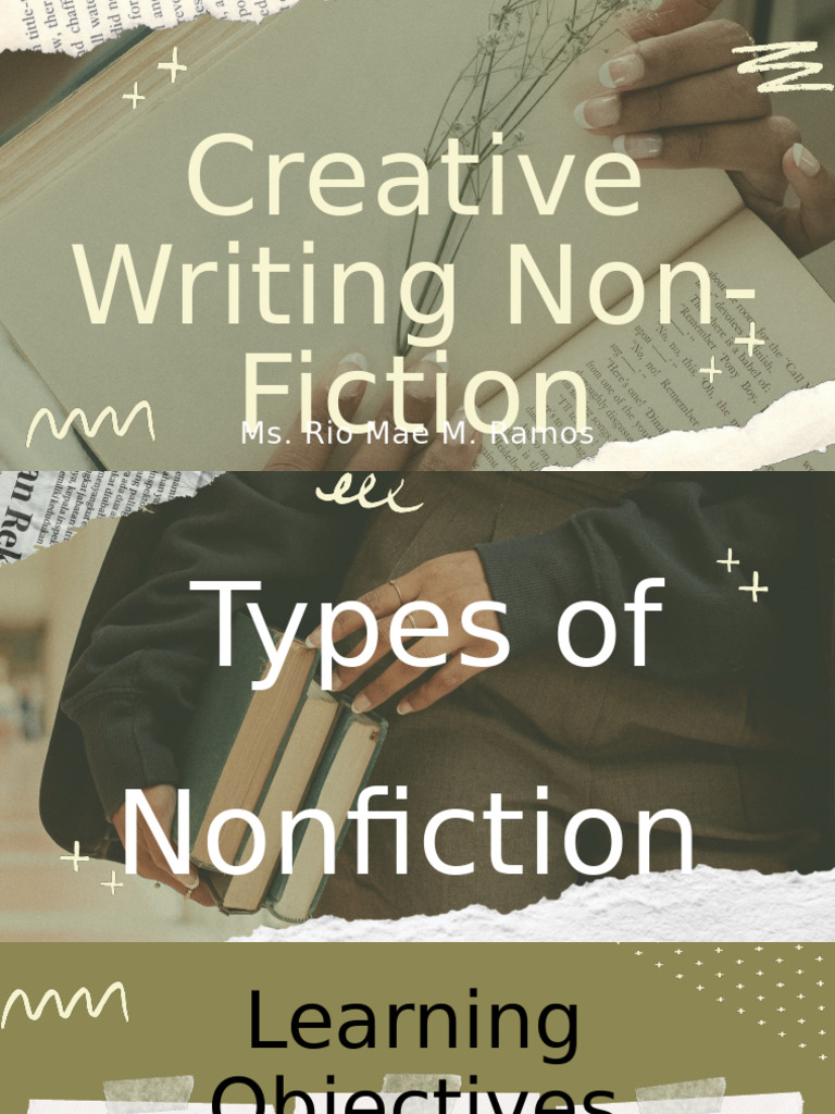 Types of Nonfiction Writing Explained | PDF | Non Fiction | Creative ...