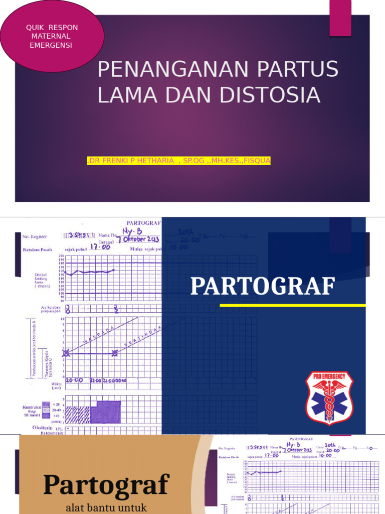 Penanganan Partus Lama dan Distosia | PDF