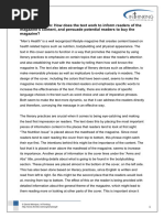 Understanding Comic Shots and Angles | PDF | Comics