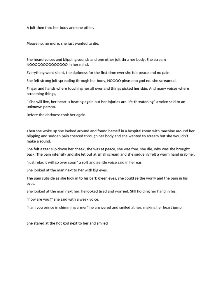 A Jolt Then Throe Her Body and One Other | PDF | Poetry