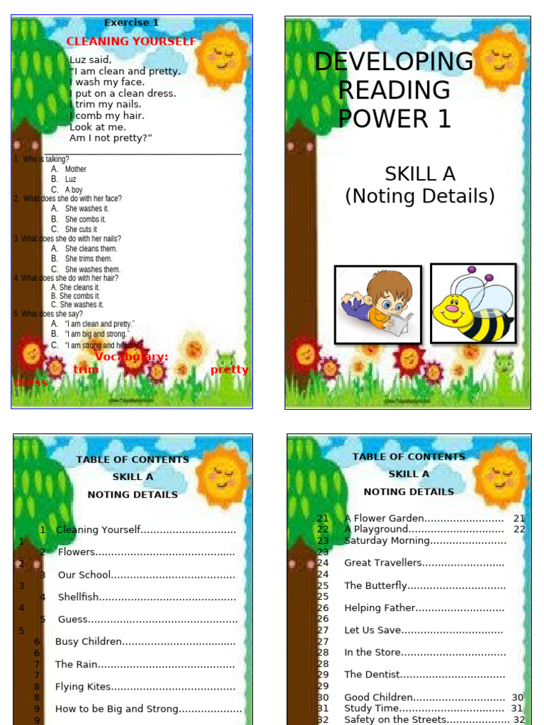 Developing Reading Power I | PDF | Duck | Foods
