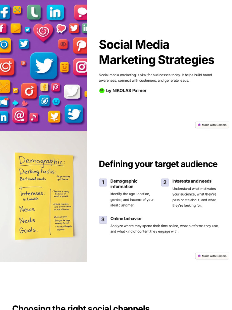 Social Media Marketing Strategies Guide | PDF | Social Media Marketing ...