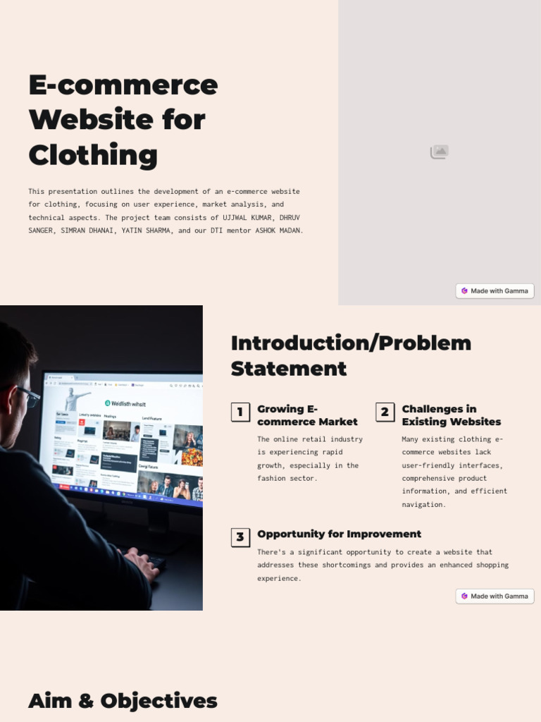 E Commerce Website For Clothing | PDF | Websites | Usability