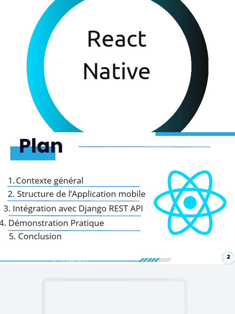 Intégration React Native et Django REST API | PDF | Informatique | Logiciel