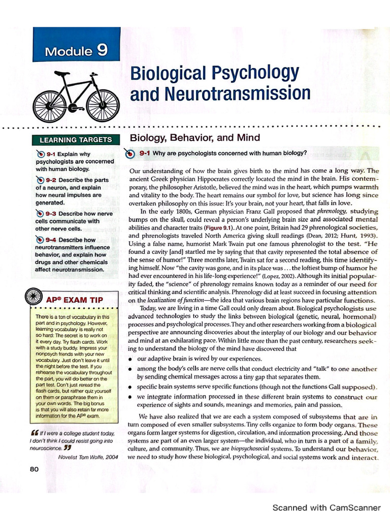 Psychology Mod 9 | PDF