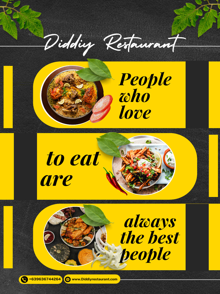 Food Menu Booklet | PDF