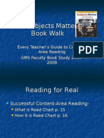 Subjects Matter Book Walk