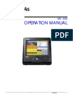 Sam4s SPS-2000 Operation Manual