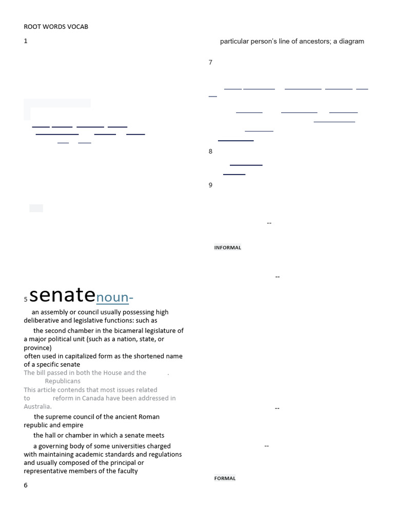 Understanding Senate Functions | PDF | Senate