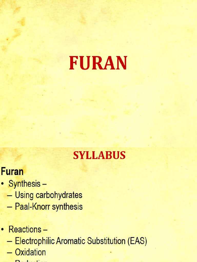 Furan | PDF