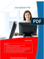 Project Management Pro: Brochure